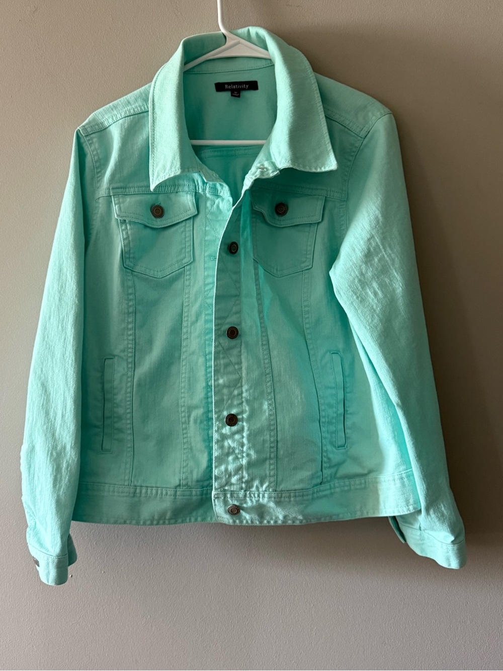 Relativity Seafoam Green Jacket